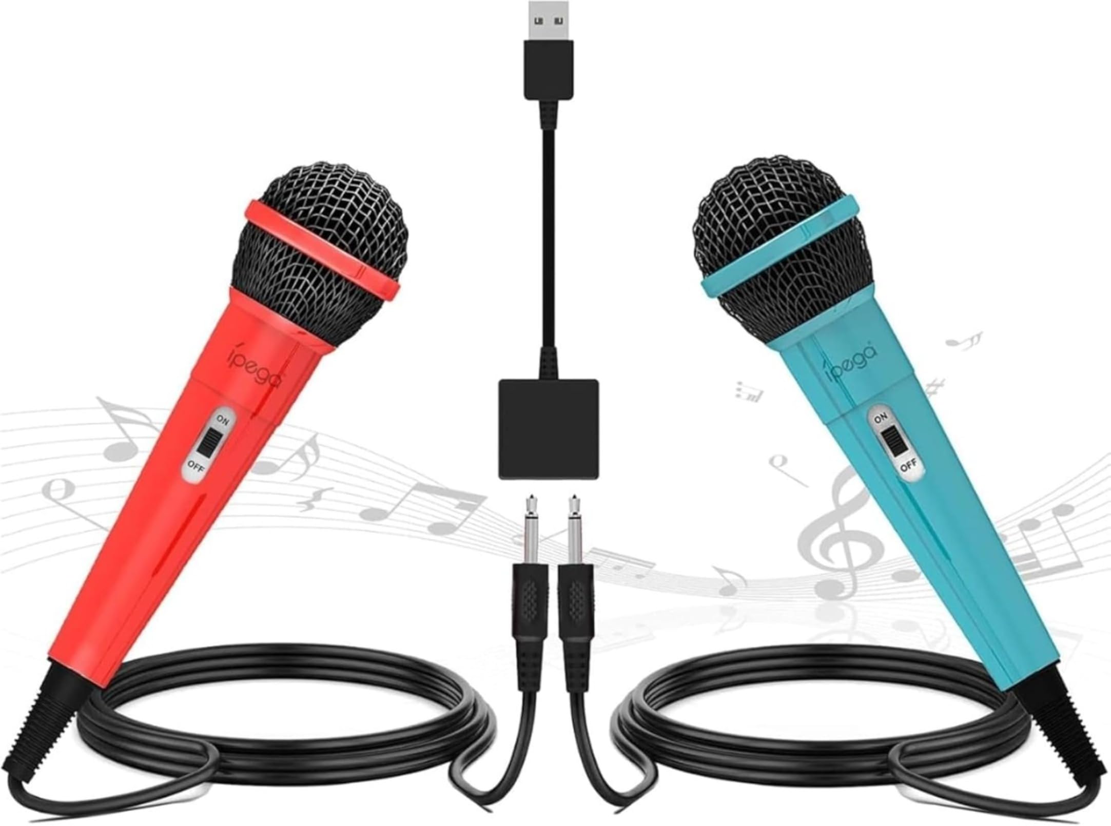 カラオケマイ二つ付き カラオケセット カラオケセット家庭用 Bluetoothマイク 2本 Mini